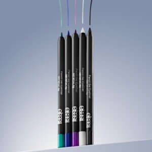 Colored Gel Pencil Liner