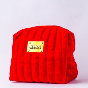 Red Velvet Makeup Bag